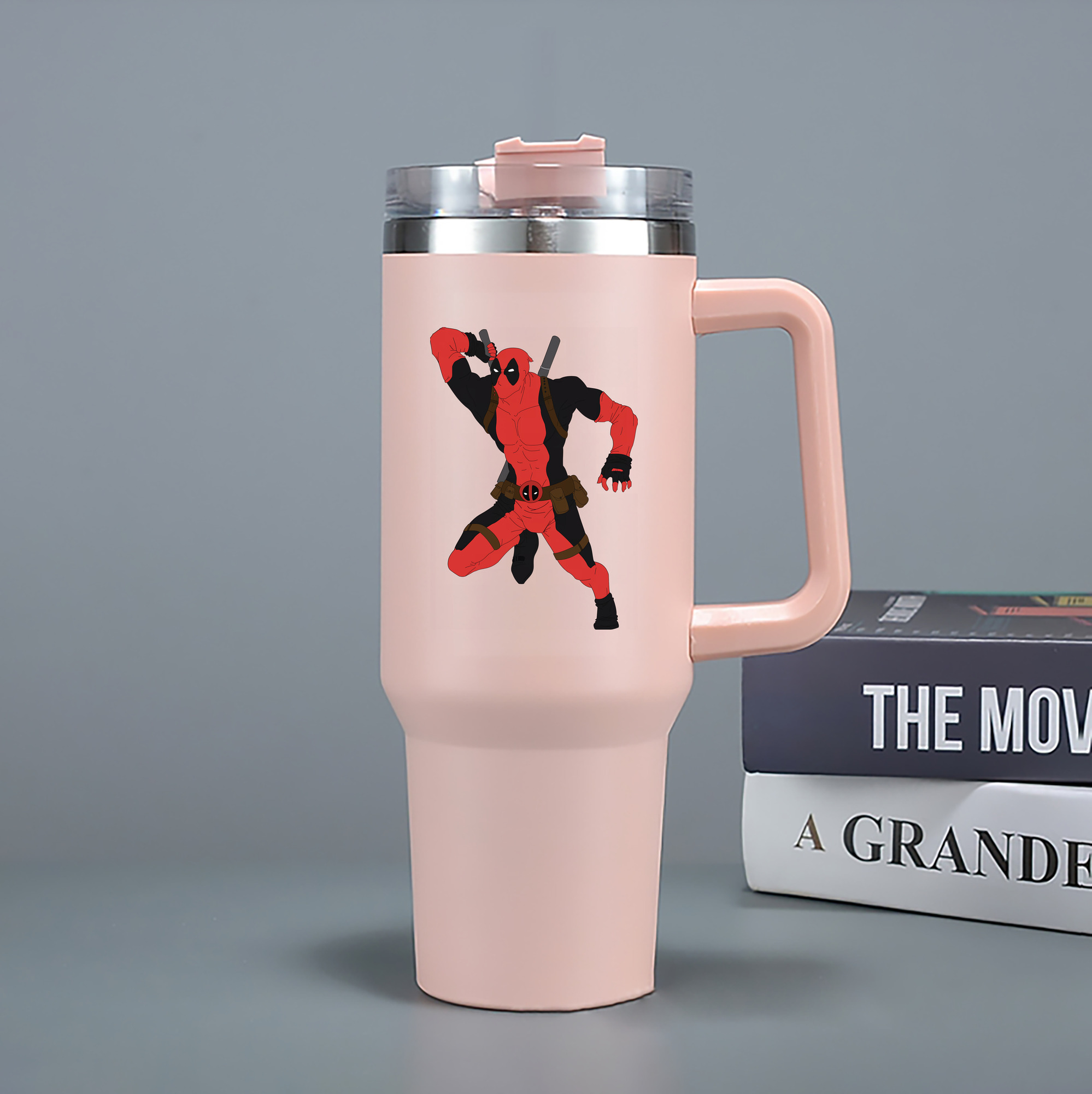 （画像用） Deadpool デッドプール 1200mL車用タンブラー（カラープリント）
